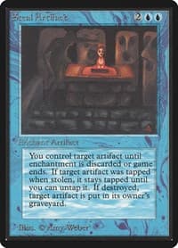 Steal Artifact - Beta Edition - Magic: The Gathering card