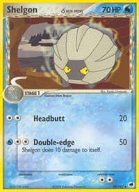 Shelgon (Delta Species) - EX Dragon Frontiers - Pokemon card