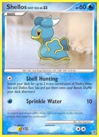 Shellos East Sea - Secret Wonders - Pokemon card