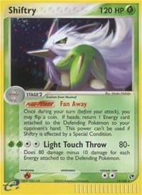 Shiftry - EX Sandstorm - Pokemon card