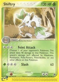 Shiftry - EX Sandstorm - Pokemon card