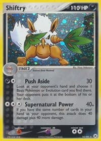 Shiftry - EX Hidden Legends - Pokemon card