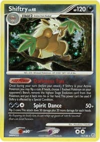 Shiftry - Diamond and Pearl - Pokemon card