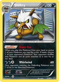 Shiftry - Next Destinies - Pokemon card