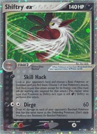 Shiftry ex - EX Power Keepers - Pokemon card