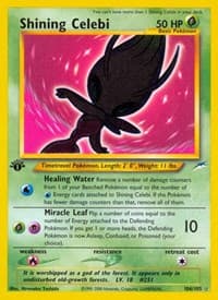 Shining Celebi - Neo Destiny - Pokemon card