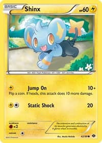 Shinx (42) - Next Destinies - Pokemon card