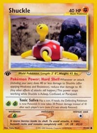 Shuckle - Neo Revelation - Pokemon card