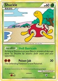 Shuckle - HeartGold SoulSilver - Pokemon card