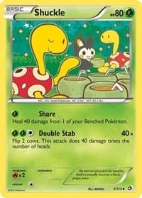 Shuckle - Legendary Treasures - Pokemon card