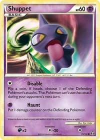Shuppet - Triumphant - Pokemon card