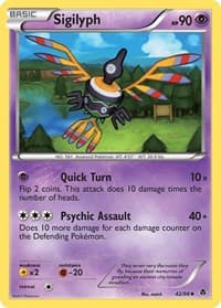 Sigilyph (42) - Emerging Powers - Pokemon card