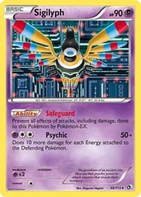 Sigilyph - Legendary Treasures - Pokemon card