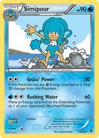 Simipour - Emerging Powers - Pokemon card