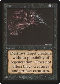 Terror - Beta Edition - Magic: The Gathering card