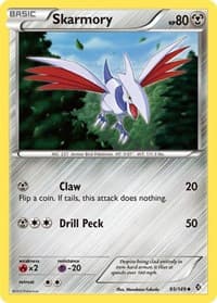 Skarmory (95) - Boundaries Crossed - Pokemon card