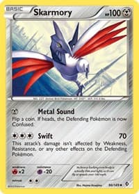 Skarmory (96) - Boundaries Crossed - Pokemon card