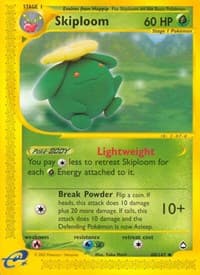 Skiploom - Aquapolis - Pokemon card