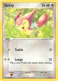 Skitty - EX Trainer Kit 1: Latias & Latios - Pokemon card