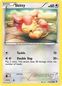 Skitty - Boundaries Crossed - Pokemon card