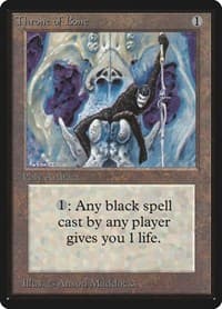 Throne of Bone - Beta Edition - Magic: The Gathering card