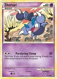 Skorupi - Triumphant - Pokemon card