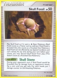 Skull Fossil - Mysterious Treasures - Pokemon card