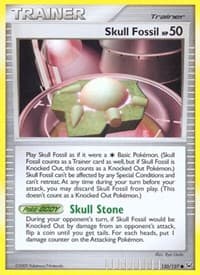 Skull Fossil - Platinum - Pokemon card