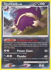 Skuntank - Stormfront - Pokemon card