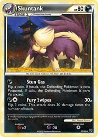 Skuntank - Undaunted - Pokemon card