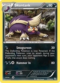 Skuntank - Dragons Exalted - Pokemon card