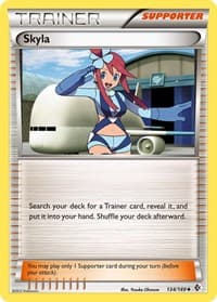 Skyla - Boundaries Crossed - Pokemon card