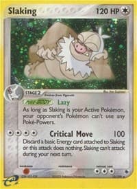 Slaking - EX Ruby and Sapphire - Pokemon card