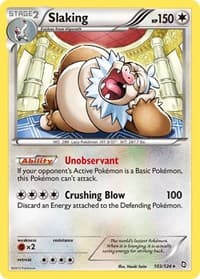 Slaking - Dragons Exalted - Pokemon card
