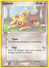 Slakoth - EX Deoxys - Pokemon card