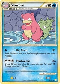 Slowbro - HeartGold SoulSilver - Pokemon card