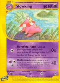 Slowking - Aquapolis - Pokemon card