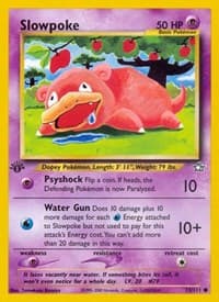 Slowpoke - Neo Genesis - Pokemon card