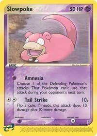 Slowpoke - EX Team Magma vs Team Aqua - Pokemon card