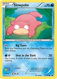 Slowpoke - Dark Explorers - Pokemon card