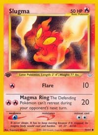 Slugma - Neo Revelation - Pokemon card