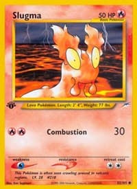 Slugma - Neo Destiny - Pokemon card