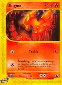 Slugma (98) - Skyridge - Pokemon card