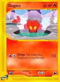 Slugma (99) - Skyridge - Pokemon card