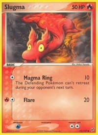 Slugma - EX Deoxys - Pokemon card