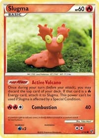 Slugma - Undaunted - Pokemon card