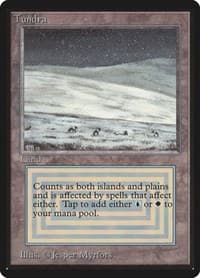Tundra - Beta Edition - Magic: The Gathering card