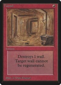Tunnel - Beta Edition - Magic: The Gathering card