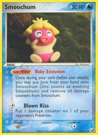 Smoochum - EX Unseen Forces - Pokemon card