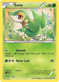 Snivy - Legendary Treasures: Radiant Collection - Pokemon card
